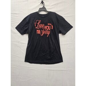 Gracie Abrams I Love You Im Sorry Black Graphic T-Shirt XL New 39501000
